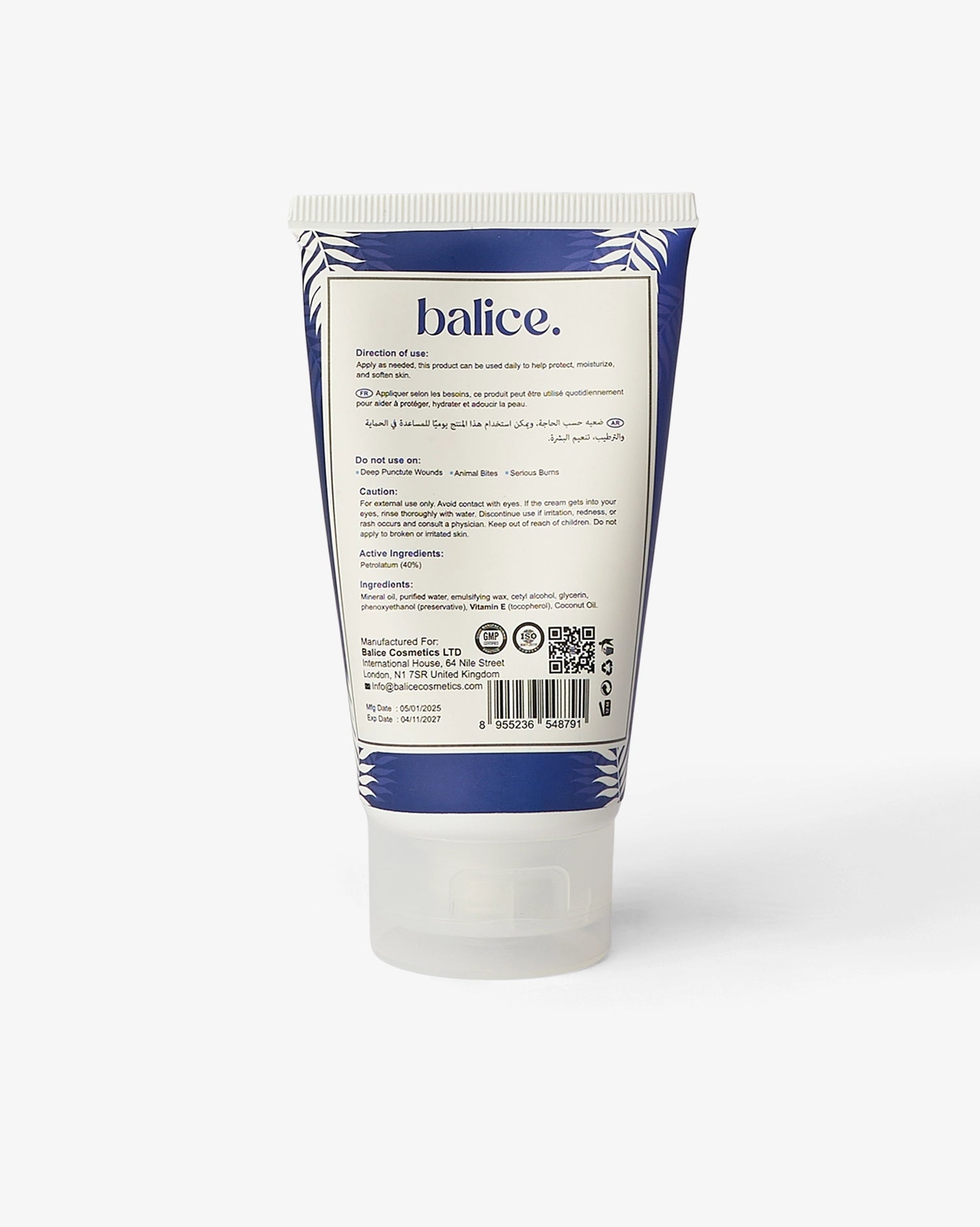 Creamy Petroleum Jelly - Balice cosmetics