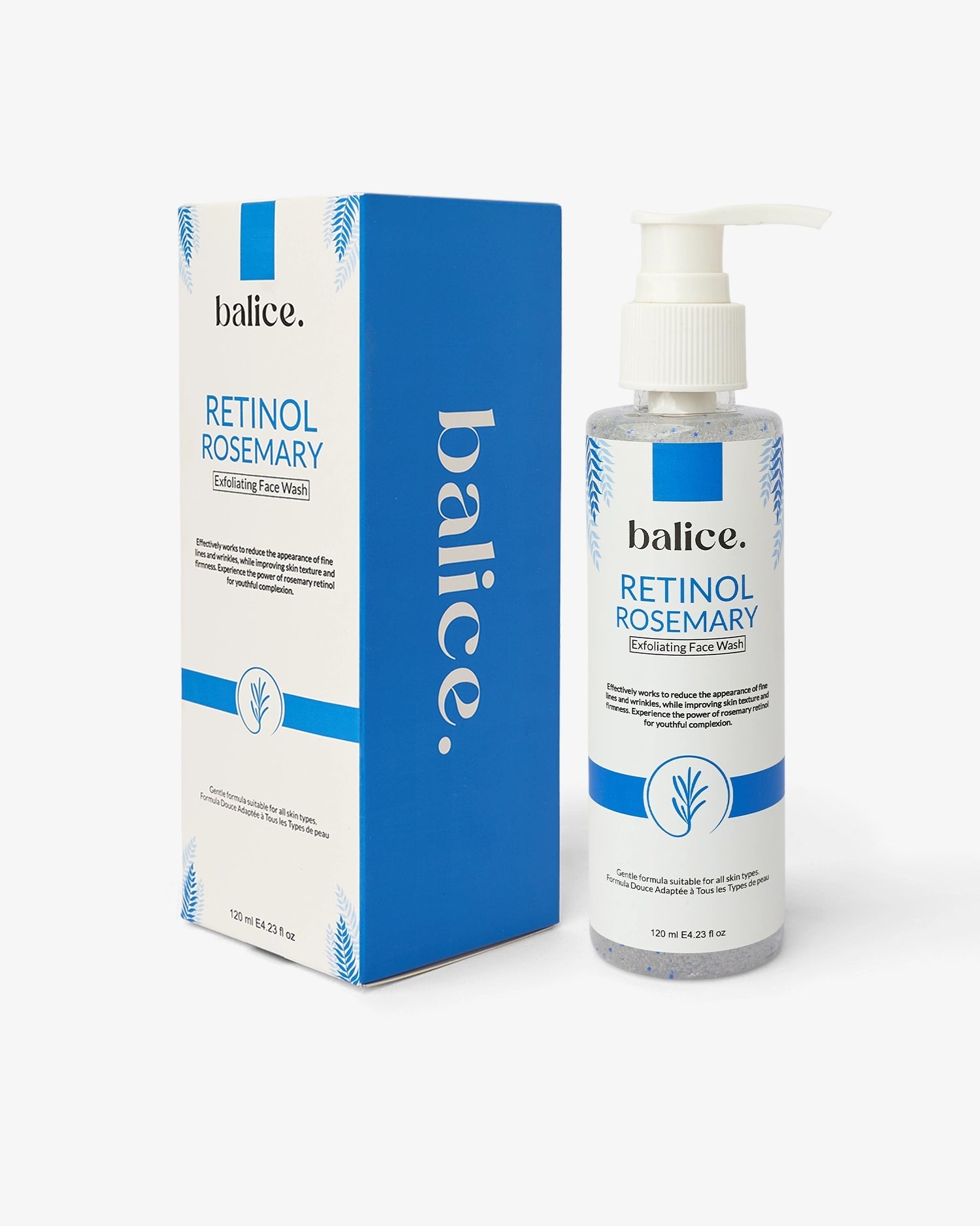 Rosemary Retinol Exfoliating Face Wash - Balice cosmetics