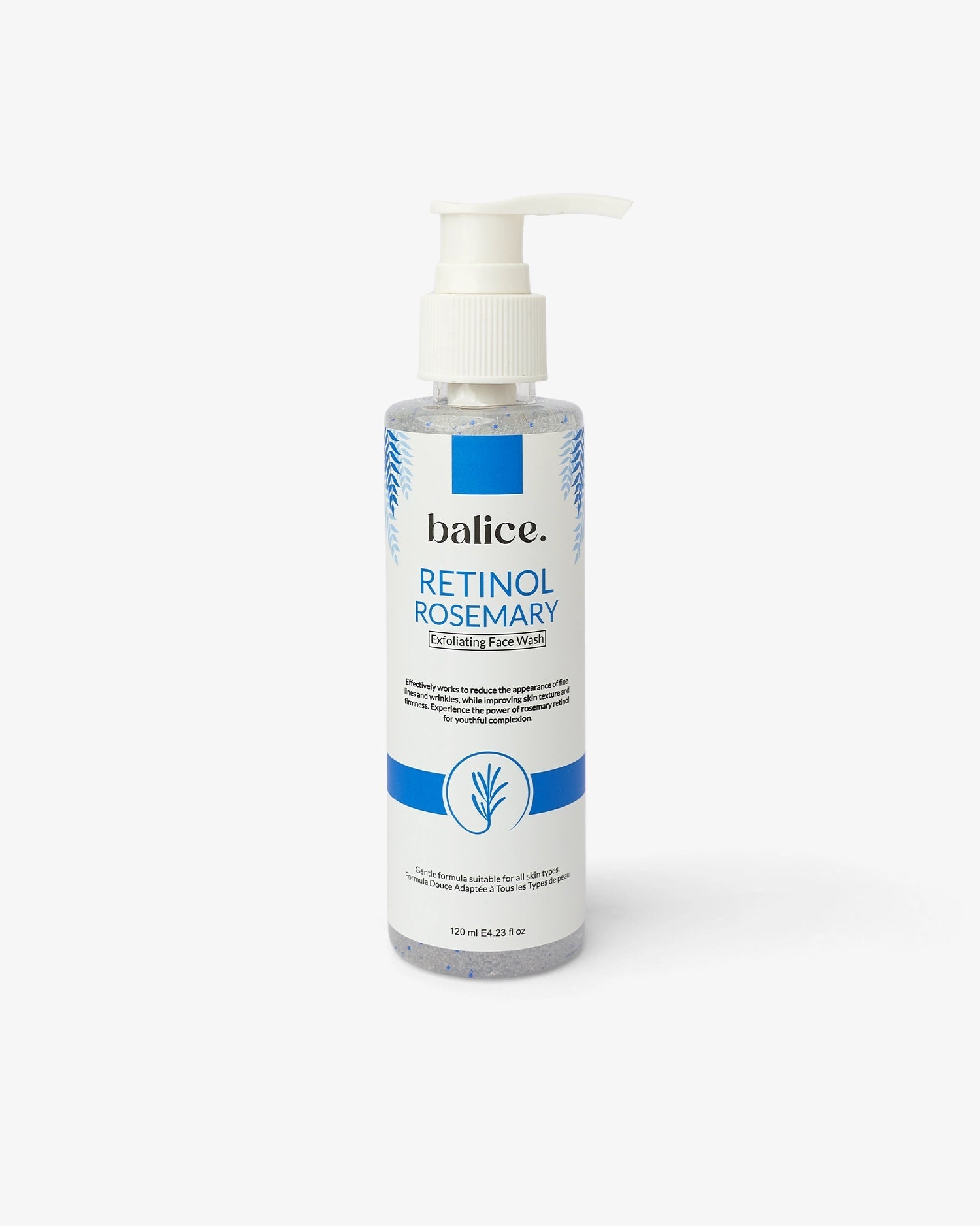 Rosemary Retinol Exfoliating Face Wash - Balice cosmetics