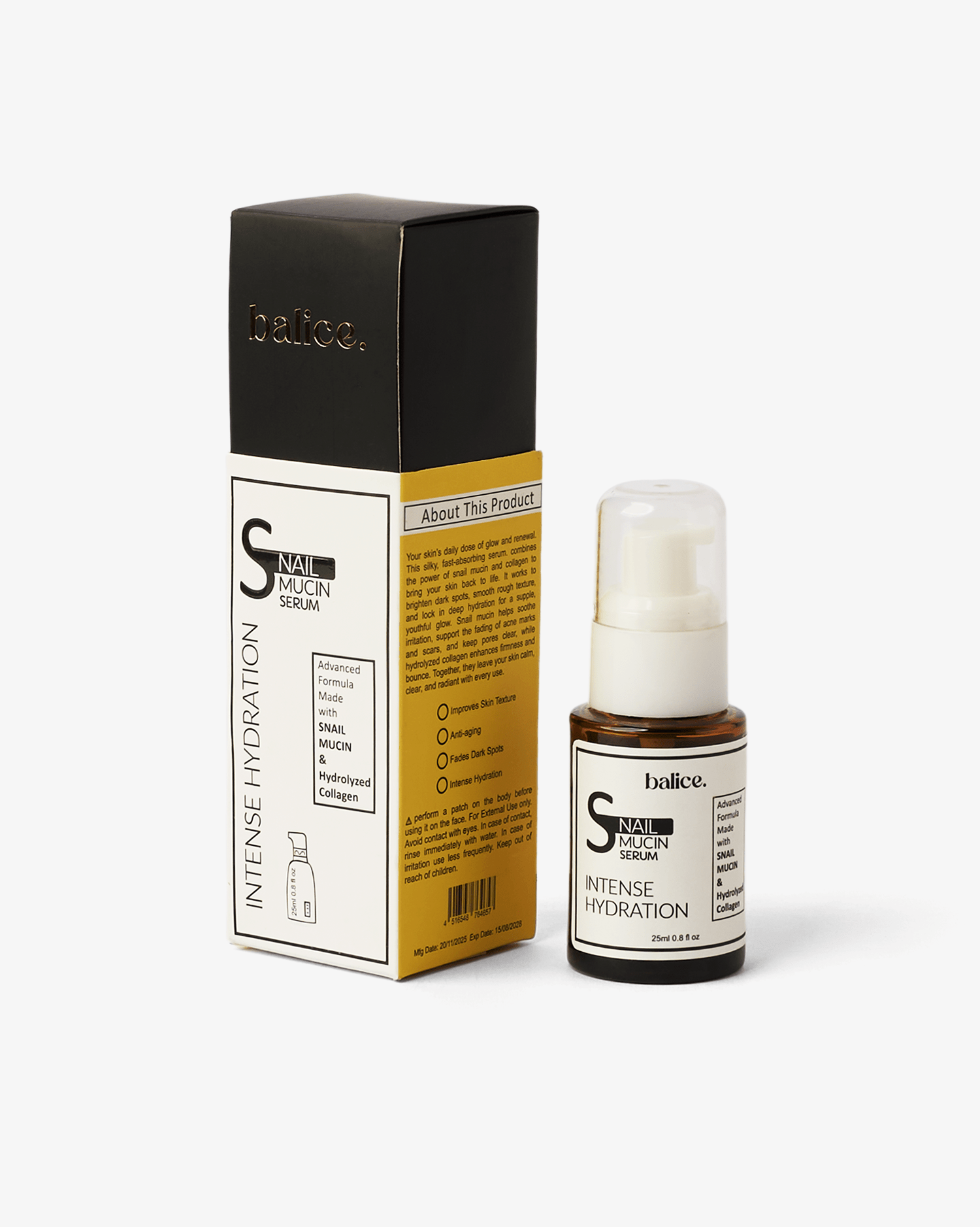 Snail Mucin Serum - Balice cosmetics