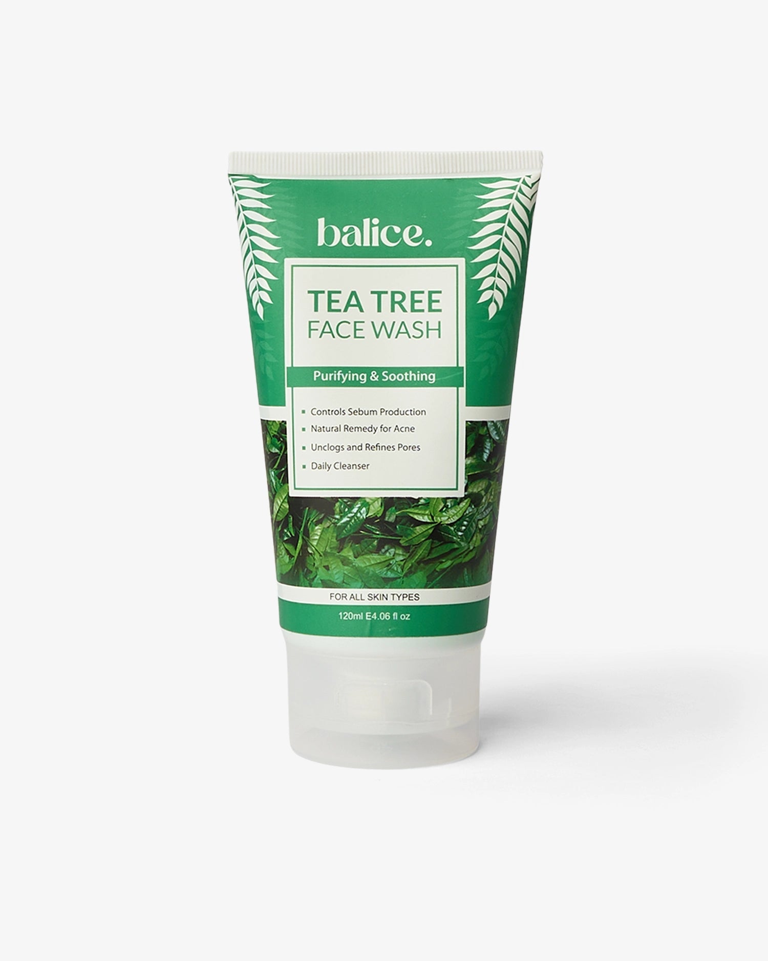 Tea Tree Face Wash 120 ML - Balice cosmetics